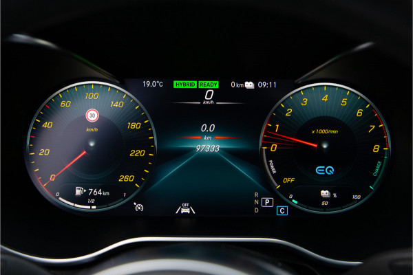 Mercedes-Benz C-Klasse Estate 300 e AMG Premium, Nightpack, Panorama, Burmester, Luchtvering, Carplay, Digital cockpit, Facelift 2020