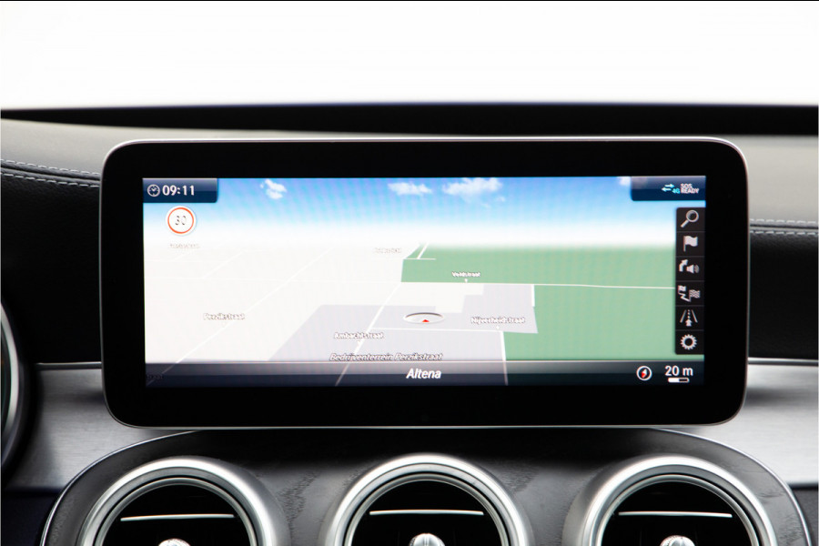 Mercedes-Benz C-Klasse Estate 300 e AMG Premium, Nightpack, Panorama, Burmester, Luchtvering, Carplay, Digital cockpit, Facelift 2020