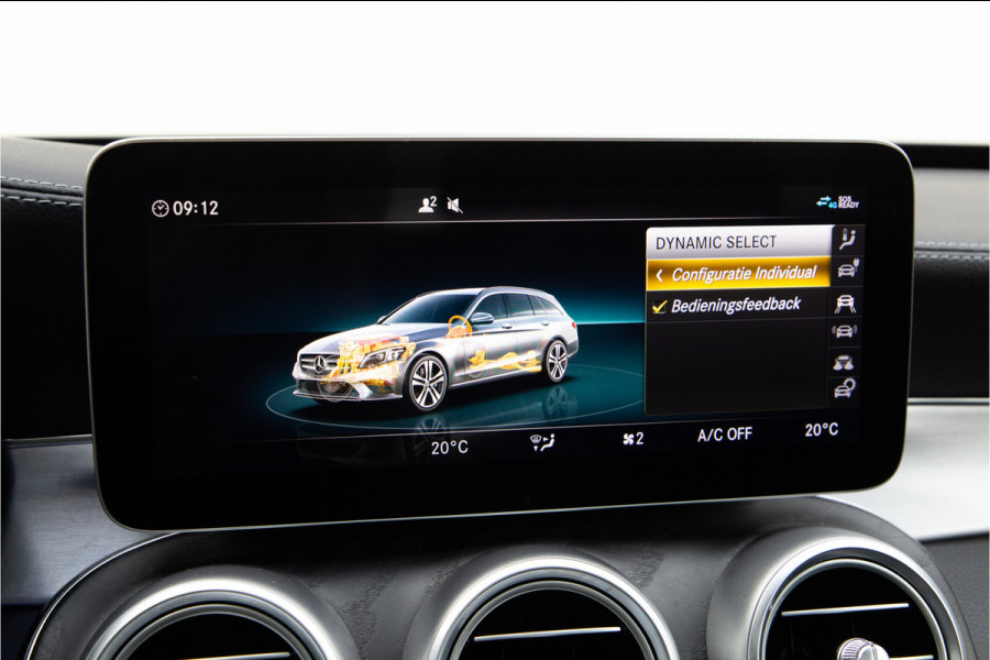 Mercedes-Benz C-Klasse Estate 300 e AMG Premium, Nightpack, Panorama, Burmester, Luchtvering, Carplay, Digital cockpit, Facelift 2020