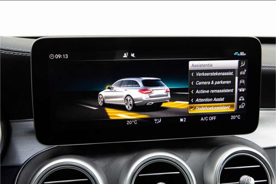 Mercedes-Benz C-Klasse Estate 300 e AMG Premium, Nightpack, Panorama, Burmester, Luchtvering, Carplay, Digital cockpit, Facelift 2020