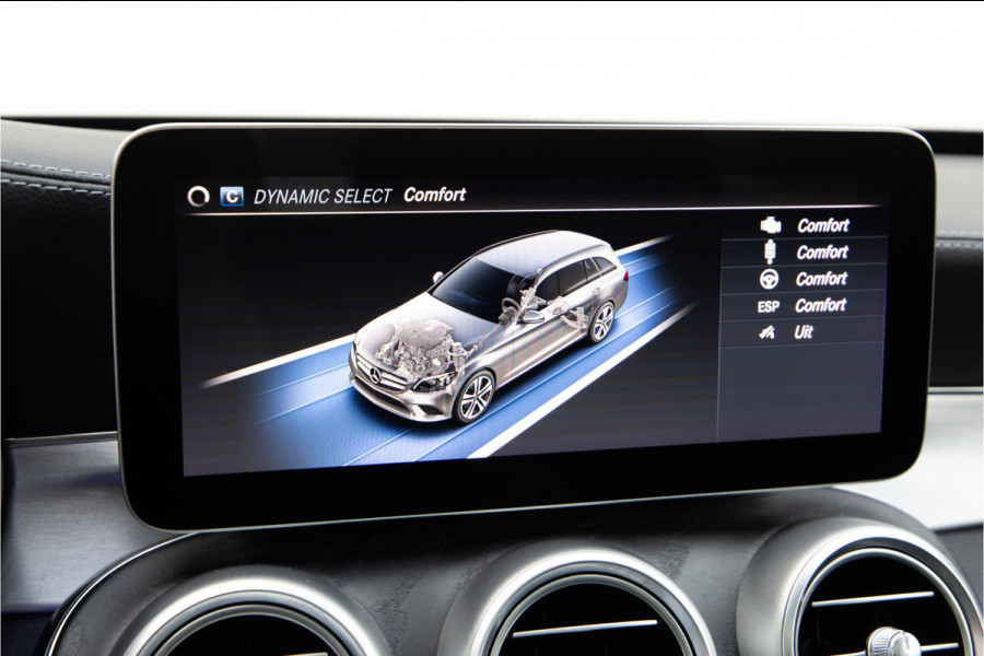 Mercedes-Benz C-Klasse Estate 300 e AMG Premium, Nightpack, Panorama, Burmester, Luchtvering, Carplay, Digital cockpit, Facelift 2020