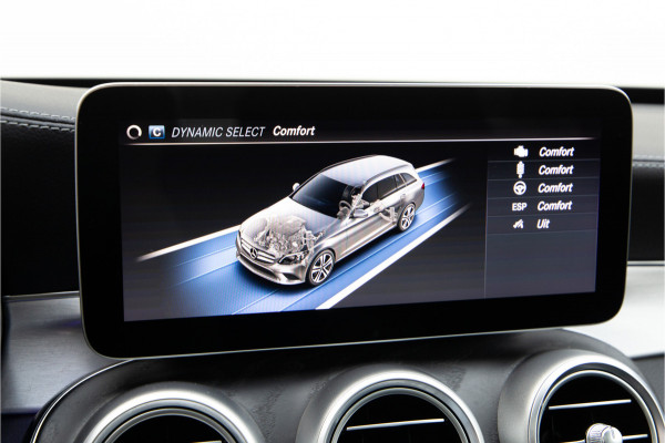 Mercedes-Benz C-Klasse Estate 300 e AMG Premium, Nightpack, Panorama, Burmester, Luchtvering, Carplay, Digital cockpit, Facelift 2020