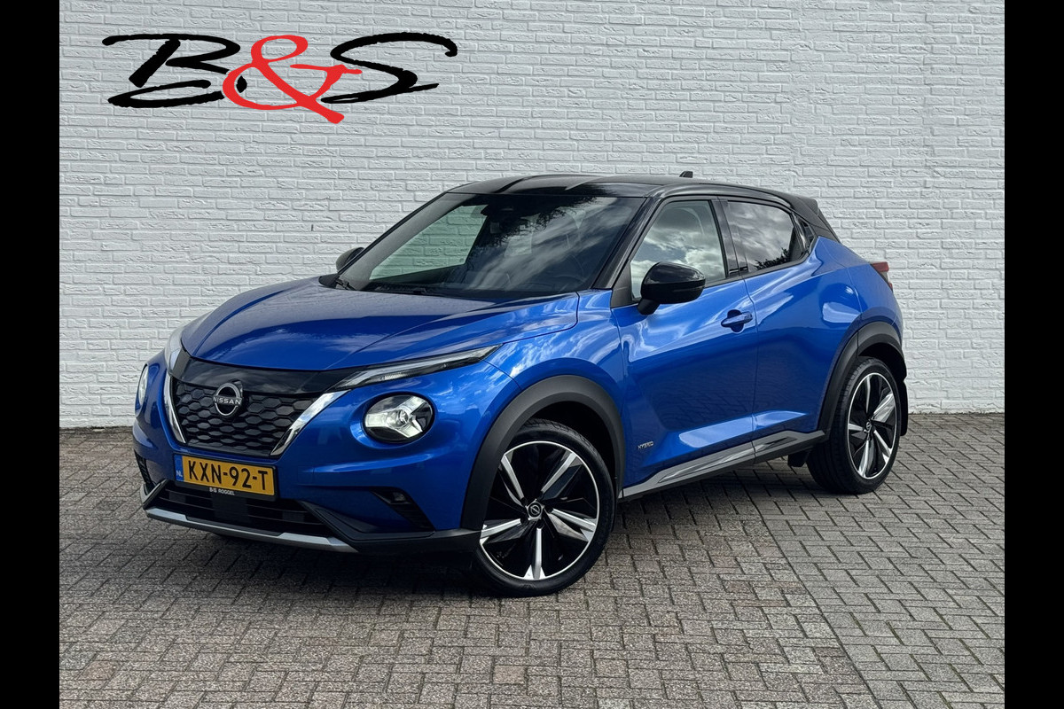 Nissan Juke 1.6 Hybrid Premiere Ed. N-Design Trekhaak Adaptive Cruise Climate Controle Volleder Camera Carplay