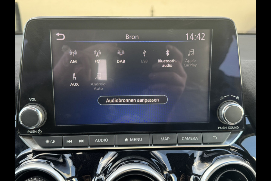 Nissan Juke 1.6 Hybrid Premiere Ed. N-Design Trekhaak Adaptive Cruise Climate Controle Volleder Camera Carplay