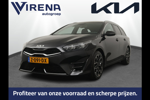 Kia Ceed Sportswagon 1.5 T-GDi GT-Line AUTOMAAT Stoel-/Stuurverwarming - Apple Carplay/Android Auto - Schuif-/Kanteldak - Achteruitrijcamera - Climate Control - Fabrieksgarantie t/m 03-2031
