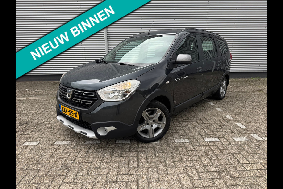 Dacia Lodgy 1.3 TCe Stepway 7pers,cruisecontrol,Navigatie,achteruitrijcamera,