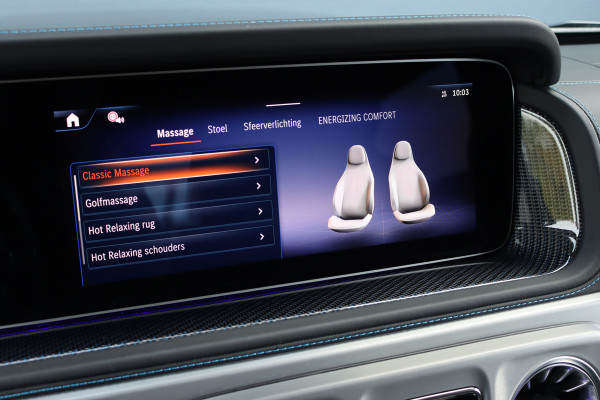 Mercedes-Benz G-Klasse 580 Edition One 116 kWh | Schuifdak | Distronic | Multicontourstoelen | Burmester | Nappa Leder | Surround Camera | Augmented Reality | Keyless Go |