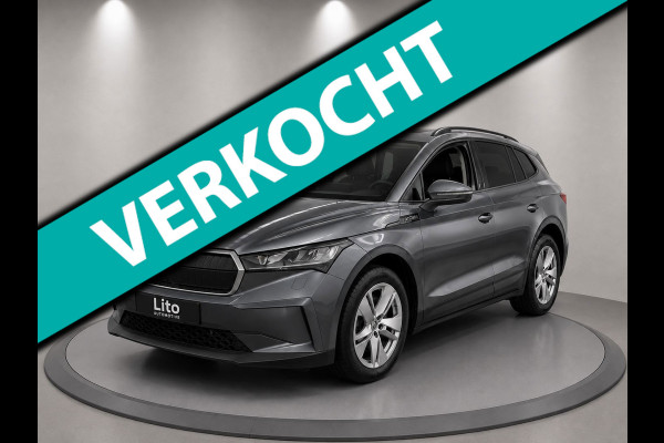 Škoda ENYAQ iV 60| 1/2 LEDER | NAVI | AIRCO| ELECTRIC| NL: AUTO| NAP"|