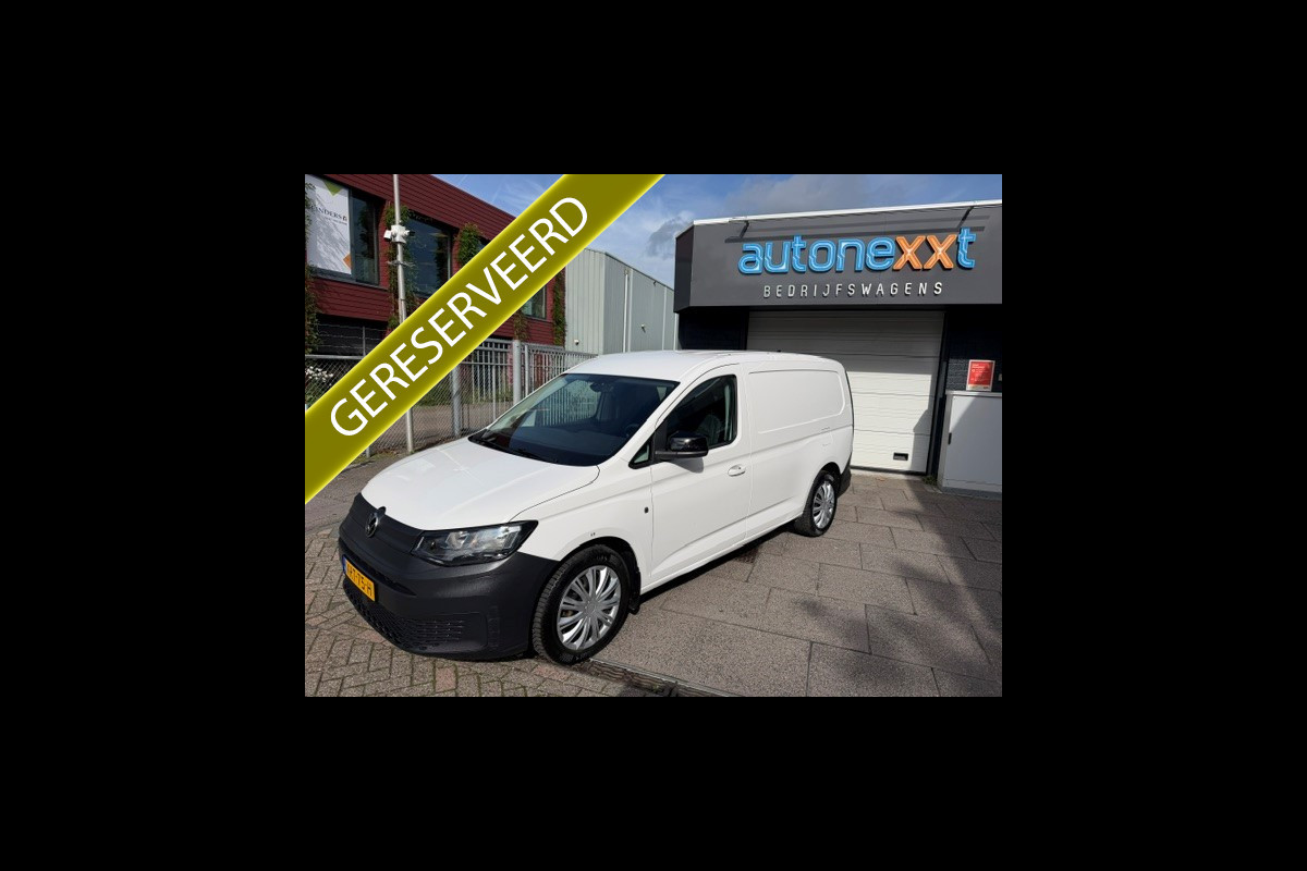 Volkswagen Caddy Cargo Maxi 1.5 TGI AIRCO I PDC I MULTIMEDIA I 1e EIGENAAR I COMLETE ONDERHOUDSHISTORIE I RIJDEN O GROEN GAS = CO2 NEUTRAAL! Zijschade kan voor 1.000,= EURO gemaakt worden