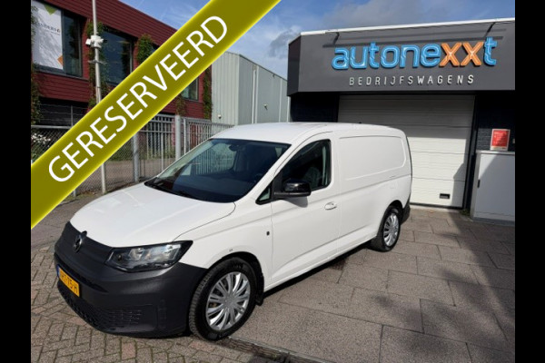 Volkswagen Caddy Cargo Maxi 1.5 TGI AIRCO I PDC I MULTIMEDIA I 1e EIGENAAR I COMLETE ONDERHOUDSHISTORIE I RIJDEN O GROEN GAS = CO2 NEUTRAAL! Zijschade kan voor 1.000,= EURO gemaakt worden