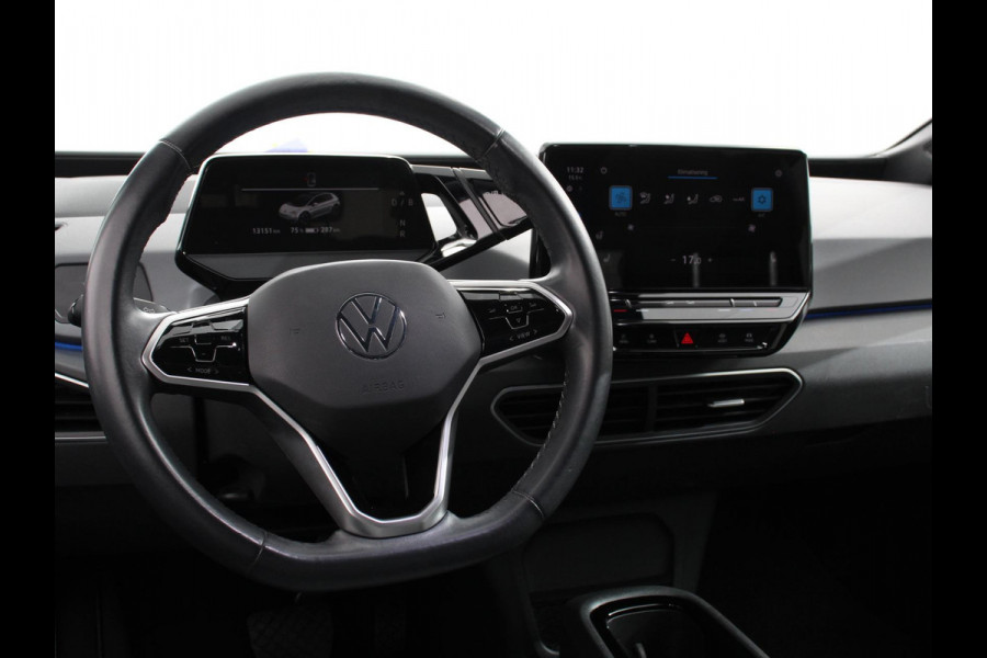 Volkswagen ID.3 Pro 58 kWh SOH 92% Navigatie Apple CarPlay Android Auto Parkeerhulp Adaptive Cruise Control Stoel- en stuurverwarming Full Led Climate Control Lichtmetalen velgen