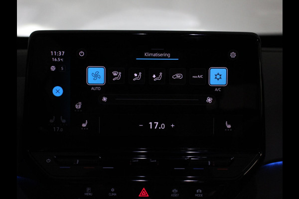 Volkswagen ID.3 Pro 58 kWh SOH 92% Navigatie Apple CarPlay Android Auto Parkeerhulp Adaptive Cruise Control Stoel- en stuurverwarming Full Led Climate Control Lichtmetalen velgen