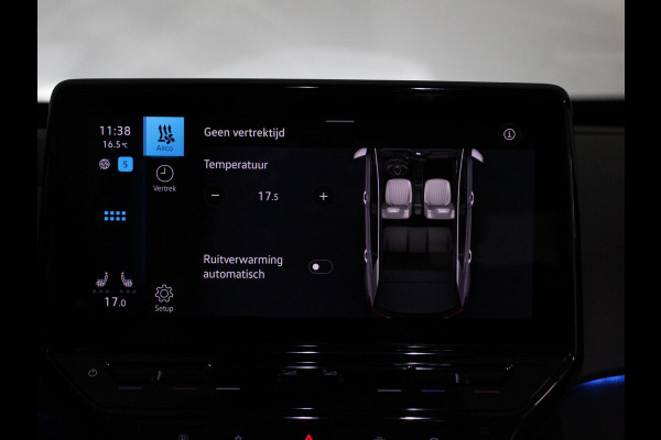 Volkswagen ID.3 Pro 58 kWh SOH 92% Navigatie Apple CarPlay Android Auto Parkeerhulp Adaptive Cruise Control Stoel- en stuurverwarming Full Led Climate Control Lichtmetalen velgen