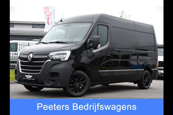 Renault Master T35 2.3 dCi 150 L2H2 Black Edition Cruise, Camera, Carplay, 136pk, Automaat Multimedia, LED, NAVI, Trekhaak, Uniek!
