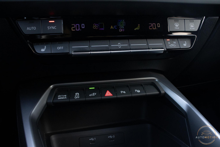 Audi A3 Sportback 40 TFSIe Advanced PANO LEDER CAMERA STOELMASSAGE ELEKTRISCHE STOELEN ACC