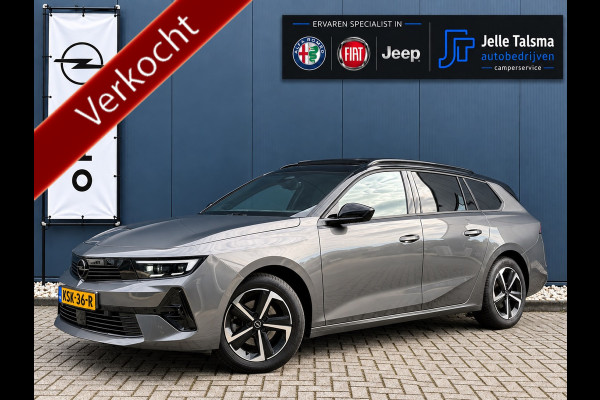 Opel Astra Sports Tourer 1.2T 130 GS | AGR stoelen | Ultimate Pakket | Elec. Panoramadak | CarPlay | Winterpack | AGR | 360 camera | VERKOCHT