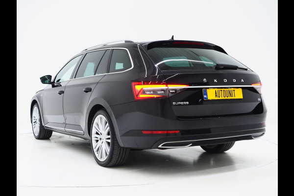 Škoda Superb Combi 1.4 TSI iV Laurin & Klement | Panoramadak | Leder | Trekhaak | Massage | 360 | Canton | Memory | Carplay