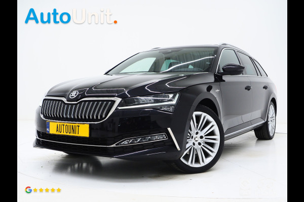 Škoda Superb Combi 1.4 TSI iV Laurin & Klement | Panoramadak | Leder | Trekhaak | Massage | 360 | Canton | Memory | Carplay