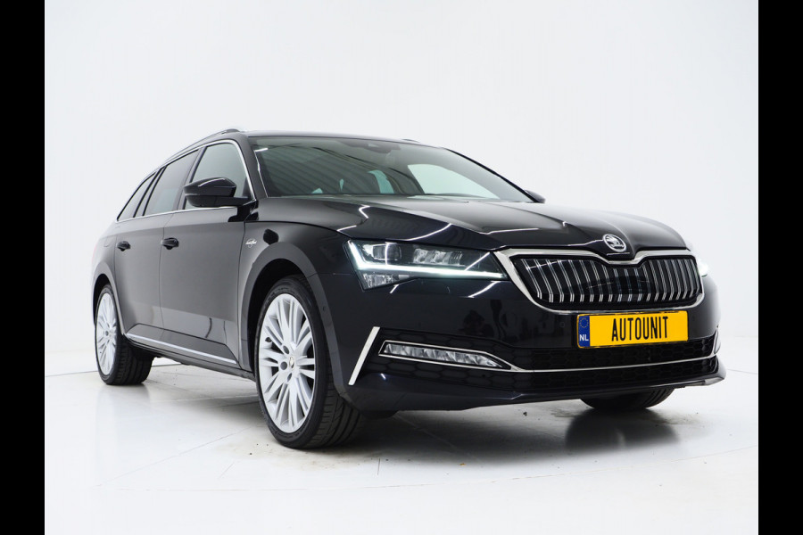 Škoda Superb Combi 1.4 TSI iV Laurin & Klement | Panoramadak | Leder | Trekhaak | Massage | 360 | Canton | Memory | Carplay