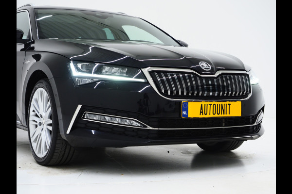 Škoda Superb Combi 1.4 TSI iV Laurin & Klement | Panoramadak | Leder | Trekhaak | Massage | 360 | Canton | Memory | Carplay
