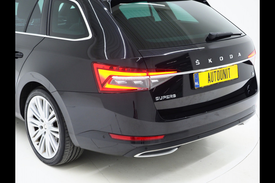 Škoda Superb Combi 1.4 TSI iV Laurin & Klement | Panoramadak | Leder | Trekhaak | Massage | 360 | Canton | Memory | Carplay