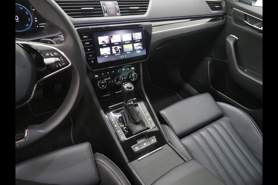 Škoda Superb Combi 1.4 TSI iV Laurin & Klement | Panoramadak | Leder | Trekhaak | Massage | 360 | Canton | Memory | Carplay