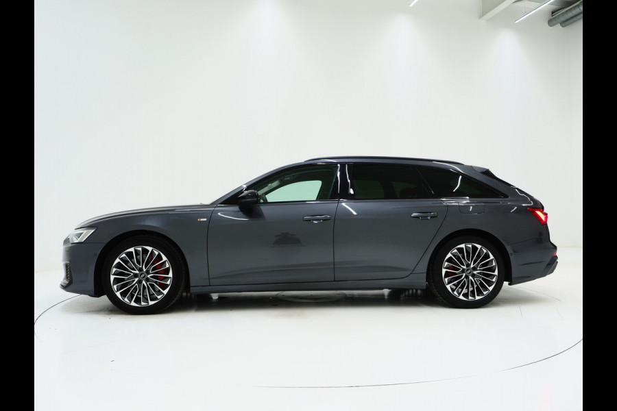 Audi A6 Avant 55 TFSI e quattro Competition Full Black | RS Stoelen | B&O Audio | Sfeerlicht | Memory | Camera | Adaptive Cruise