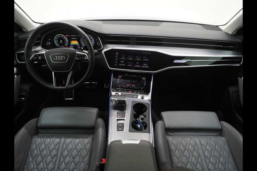 Audi A6 Avant 55 TFSI e quattro Competition Full Black | RS Stoelen | B&O Audio | Sfeerlicht | Memory | Camera | Adaptive Cruise
