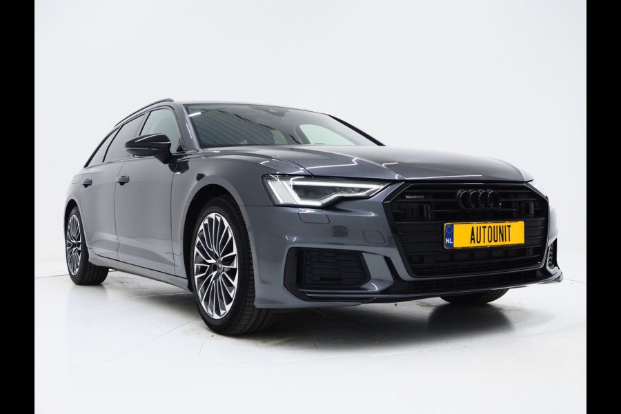 Audi A6 Avant 55 TFSI e quattro Competition Full Black | RS Stoelen | B&O Audio | Sfeerlicht | Memory | Camera | Adaptive Cruise