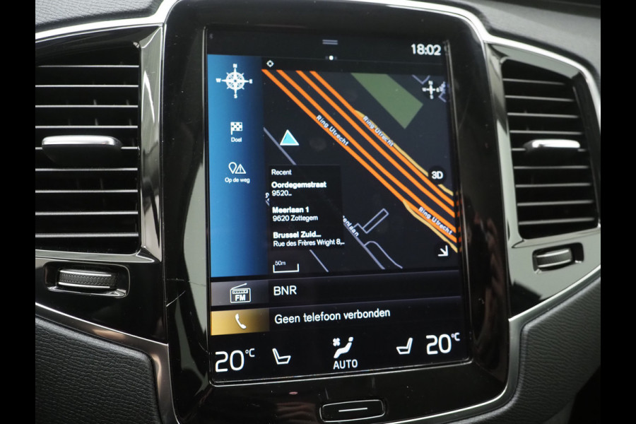 Volvo XC90 2.0 T8 Recharge AWD Inscription 7p Long Range | Leder | Trekhaak | Pilot Assist | Memory | Camera | Keyless | BLIS | Carplay