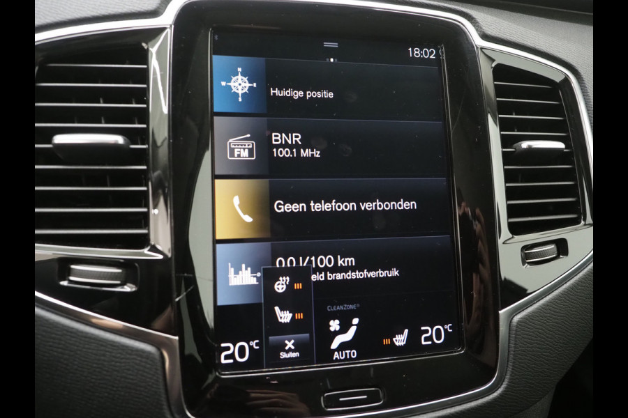 Volvo XC90 2.0 T8 Recharge AWD Inscription 7p Long Range | Leder | Trekhaak | Pilot Assist | Memory | Camera | Keyless | BLIS | Carplay