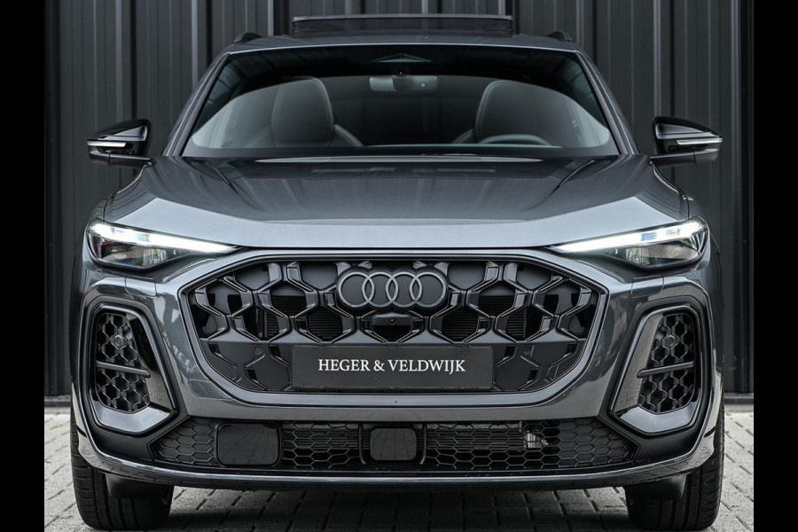 Audi Q5 E-Hybrid quattro 270KW S edition Competition | Wordt Verwacht! | Panoramadak | 5 Jr Garantie | Luchtvering | B&O | 360 Camera | Adaptive Cruise | Memory Seat | Ambiance Interieur | Stoelverwarming V+A | Stuurverwarming | Trekhaak |