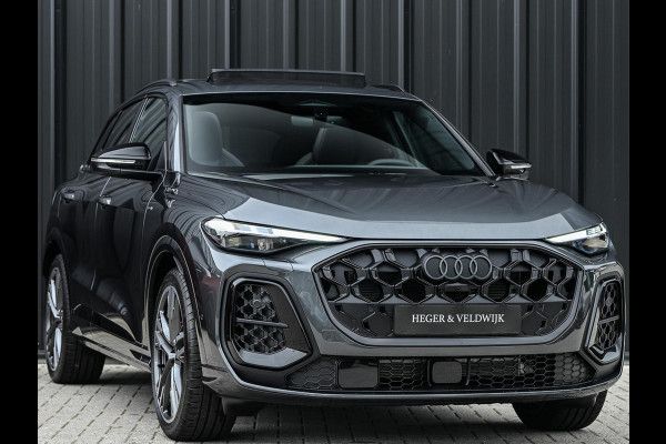 Audi Q5 E-Hybrid quattro 270KW S edition Competition | Wordt Verwacht! | Panoramadak | 5 Jr Garantie | Luchtvering | B&O | 360 Camera | Adaptive Cruise | Memory Seat | Ambiance Interieur | Stoelverwarming V+A | Stuurverwarming | Trekhaak |