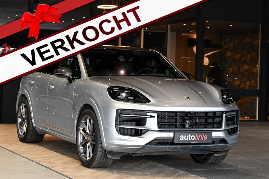 Porsche Cayenne Coupé 3.0 E-Hybrid. GT Pakket. Carbon, Leder, Softcl, Luchtv, BTW, ACC, 360, 18 Weg, Trekh, Bose, Keyless, Stuurvw