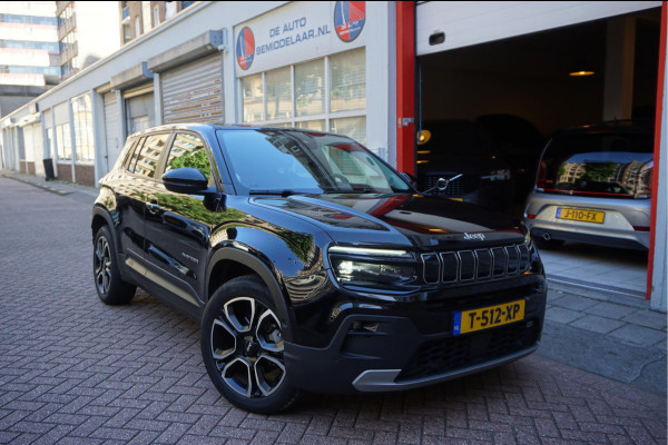 Jeep Avenger Black Edition 54 kWh | Sfeer | Apple | 360 | Adaptive + lane | Navi | Stoelverwarming | NL auto
