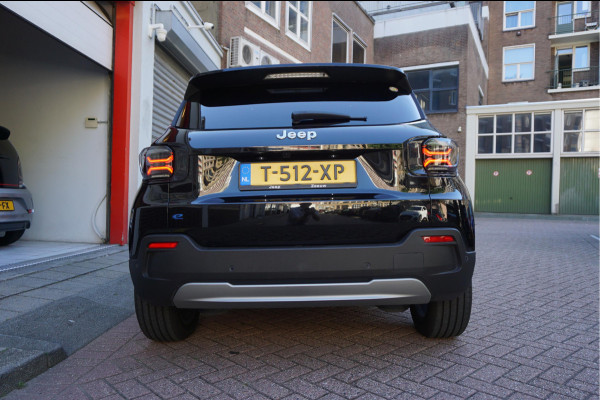 Jeep Avenger Black Edition 54 kWh | Sfeer | Apple | 360 | Adaptive + lane | Navi | Stoelverwarming | NL auto