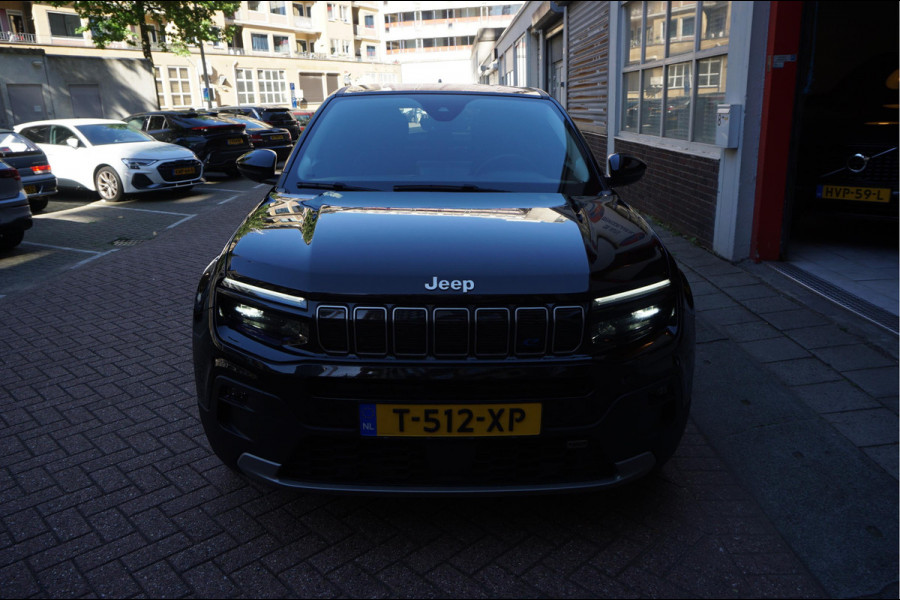 Jeep Avenger Black Edition 54 kWh | Sfeer | Apple | 360 | Adaptive + lane | Navi | Stoelverwarming | NL auto