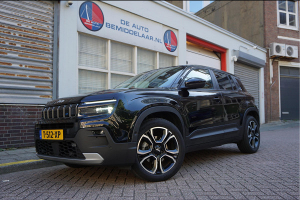 Jeep Avenger Black Edition 54 kWh | Sfeer | Apple | 360 | Adaptive + lane | Navi | Stoelverwarming | NL auto