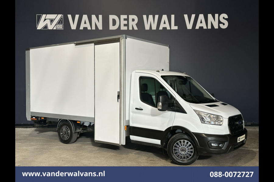 Ford Transit 2.0 TDCI 131pk Bakwagen Laadklep Zijdeur Euro6 1001kg Laadvermogen Airco | Camera | Navigatie | Apple Carplay Android Auto, Cruisecontrol, Stoelverwarming