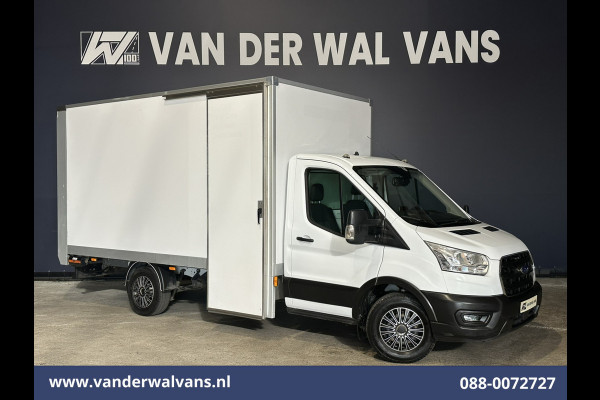 Ford Transit 2.0 TDCI 131pk Bakwagen Laadklep Zijdeur Euro6 1001kg Laadvermogen Airco | Camera | Navigatie | Apple Carplay Android Auto, Cruisecontrol, Stoelverwarming