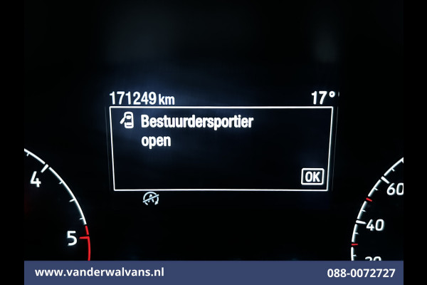 Ford Transit 2.0 TDCI 131pk Bakwagen Laadklep Zijdeur Euro6 1001kg Laadvermogen Airco | Camera | Navigatie | Apple Carplay Android Auto, Cruisecontrol, Stoelverwarming
