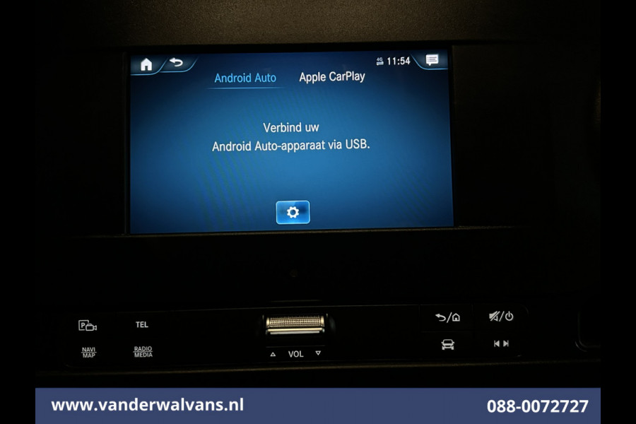 Mercedes-Benz Sprinter 315 CDI 150pk L3H2 Euro6 Airco | 360 graden Camera | Navigatie | Apple Carplay | Cruisecontrol | Chauffeursstoel Android Auto, Stoelverwarming, Parkeersensoren, Bijrijdersbank