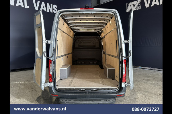 Mercedes-Benz Sprinter 315 CDI 150pk L3H2 Euro6 Airco | 360 graden Camera | Navigatie | Apple Carplay | Cruisecontrol | Chauffeursstoel Android Auto, Stoelverwarming, Parkeersensoren, Bijrijdersbank
