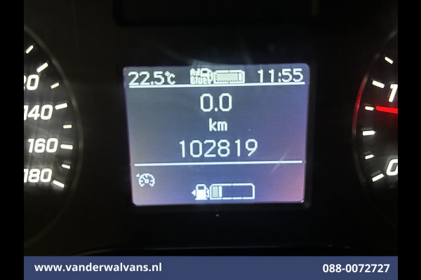 Mercedes-Benz Sprinter 315 CDI 150pk L3H2 Euro6 Airco | 360 graden Camera | Navigatie | Apple Carplay | Cruisecontrol | Chauffeursstoel Android Auto, Stoelverwarming, Parkeersensoren, Bijrijdersbank