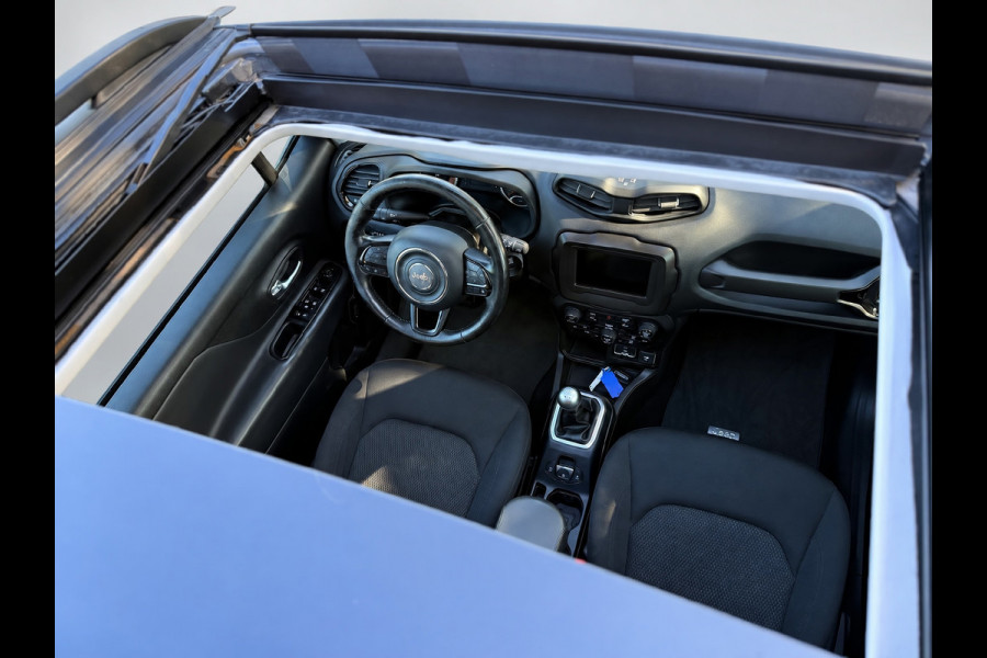 Jeep Renegade 1.0T Limited sport, electrisch glazen panoramadak, trekhaak, extra getint glas, parkeersensoren v+a