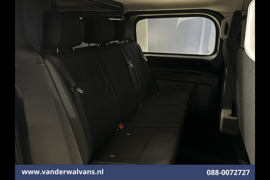 Ford Transit Custom 2.0 TDCI 136pk L2H1 Dubbele Cabine Euro6 Airco | 6-Zits | Camera | Apple Carplay | Cruisecontrol | LED Android Auto, Parkeersensoren, Verwarmde voorruit, Bijrijdersbank, 2800kg trekvermogen
