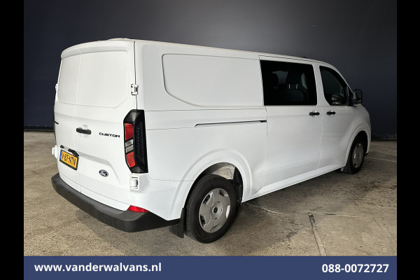 Ford Transit Custom 2.0 TDCI 136pk L2H1 Dubbele Cabine Euro6 Airco | 6-Zits | Camera | Apple Carplay | Cruisecontrol | LED Android Auto, Parkeersensoren, Verwarmde voorruit, Bijrijdersbank, 2800kg trekvermogen