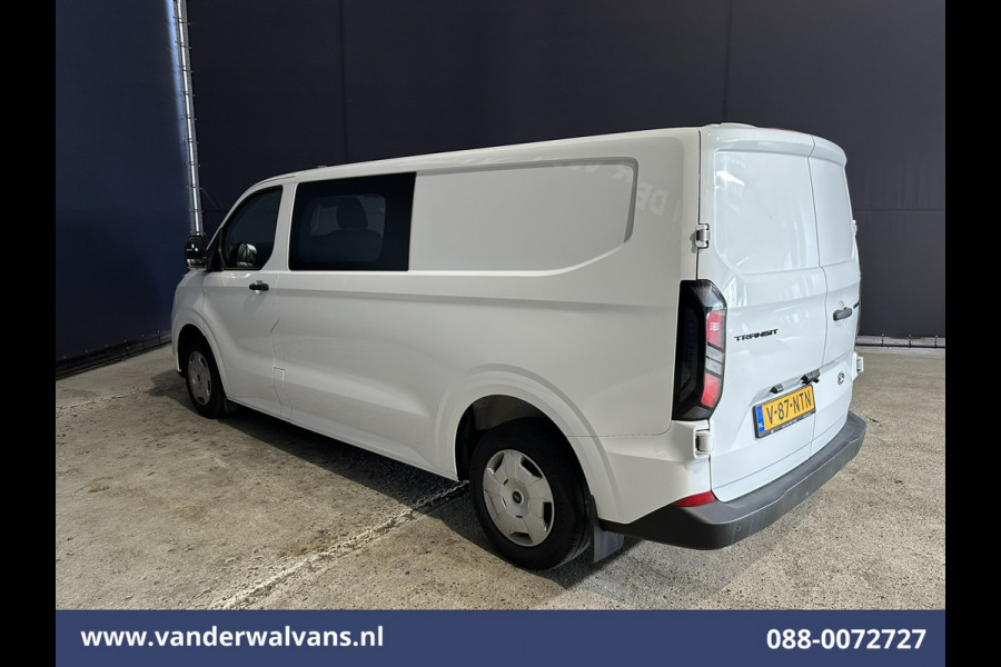 Ford Transit Custom 2.0 TDCI 136pk L2H1 Dubbele Cabine Euro6 Airco | 6-Zits | Camera | Apple Carplay | Cruisecontrol | LED Android Auto, Parkeersensoren, Verwarmde voorruit, Bijrijdersbank, 2800kg trekvermogen