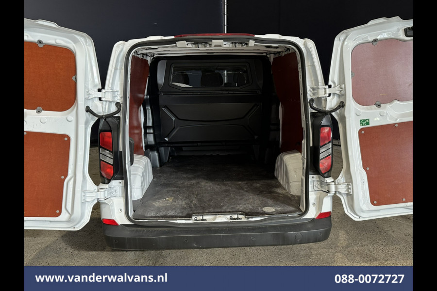Ford Transit Custom 2.0 TDCI 136pk L2H1 Dubbele Cabine Euro6 Airco | 6-Zits | Camera | Apple Carplay | Cruisecontrol | LED Android Auto, Parkeersensoren, Verwarmde voorruit, Bijrijdersbank, 2800kg trekvermogen