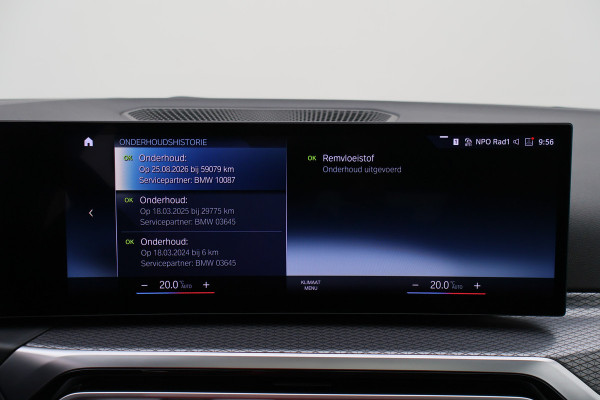 BMW 3 Serie Touring 320e Leer, Panoramadak, ACC, Camera, Verwarmd Stuurwiel, LED, Apple Carplay, 19''